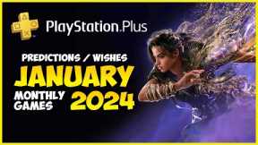 PS PLUS JANUARY 2024 Games Predictions
