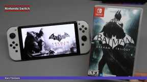Batman: Arkham City Nintendo Switch Gameplay