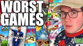 I Played The 24 WORST Nintendo Switch Games...