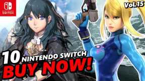 10 Nintendo Switch Games to BUY NOW Before SUPER RARE! Vol. 15