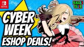 CYBER WEEK Nintendo Switch Eshop Sale! + LAST CHANCE Eshop Deals!