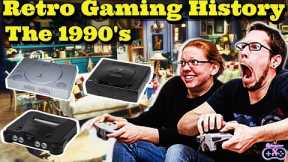 A Look at the History of Retro Video Game Consoles:  The 1990's