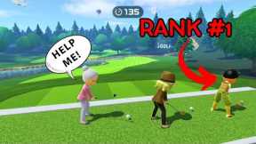 Ranked Switch Sports Golf EXTREME MODE!