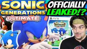 Sonic Generations: Ultimate Officially Leaked!? - Trailer At PlayStation State of Play Confirmed!