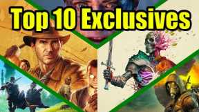 Top 10 Best Xbox Series X Exclusive Games to Play 2024