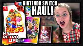 The Nintendo Switch Games HAUL of Christmas 2023 - My Retro Life