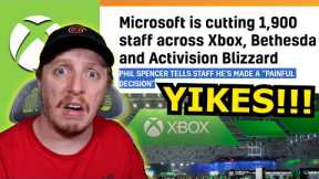 HUGE XBOX L! Microsoft just FIRED TONS of Blizzard Devs?!?!