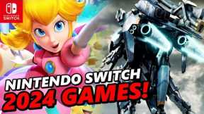 All Rumored & Confirmed Nintendo Switch 1st-Party Games in 2024 !