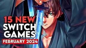 15 NEW Upcoming Nintendo Switch Games FEBRUARY 2024