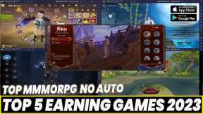TOP 5 EARNING GAMES OF 2023 RMT (Android , Ios) Eng. Sub.