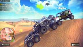 Military Truck Destroyed Competitors In Race | Off The Road Unleashed Nintendo Switch Gameplay HD