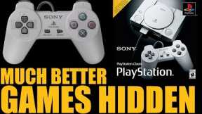 The PlayStation Classic Has 36 AMAZING (UNUSABLE) Games Hidden Inside...