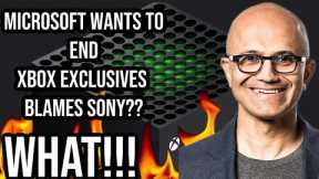 Microsoft Wants To End Xbox Games Exclusive But Blames Sony WHAT!!! - Gamepass Block Ps Plus Games