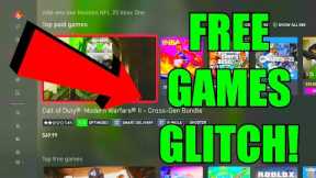 *NEW* GET FREE GAMES XBOX! | XBOX ONE FREE GAMES GLITCH! | XBOX SERIES X FREE GAMES GLITCH JANUARY