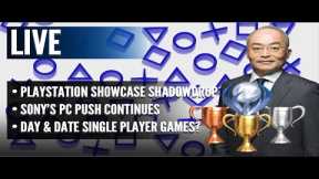 PlayStation Showcase Shadowdrop Rumor | Sony's PC Push Continues | Day & Date Single Player Games?