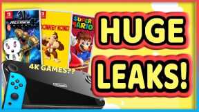 New Nintendo Switch Leaks Appear!| New Joycons, Specs + Metroid, Mario & MORE IN 4k?!