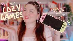 5 NEW cozy nintendo switch games 🎮 what to play & what to skip
