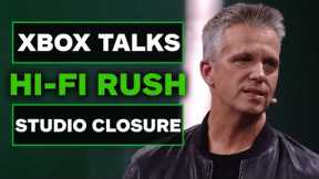 Xbox's Matt Booty On Why They Closed Hi-Fi Rush Studio