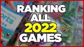 I Ranked EVERY Nintendo Switch Games RELEASED IN 2022 !