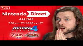 IS THIS THE ONE?! - Nintendo Direct 6.18.2024 – Beatemups Reaction