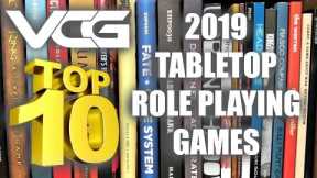 TOP 10 TABLETOP ROLE PLAYING GAMES OF 2019