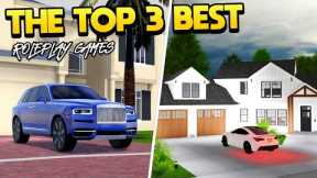 Top 3 Roleplay Games on Roblox! (2023)