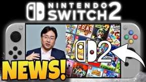 Nintendo talks AI for the future! + New Switch game details revealed!