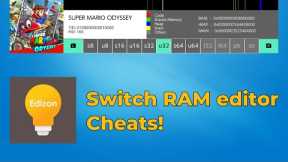 Switch ram editor Edizon | Switch cheats | How to edit your Switch ram to hack games