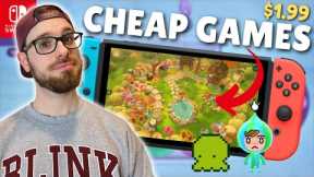 11 CHEAP COZY GAMES on Nintendo Switch WORTH PLAYING!