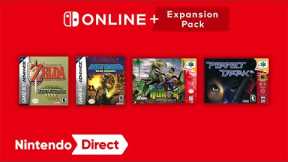 Nintendo Switch Online + Expansion Pack Games – Nintendo Direct 6.18.24 – Nintendo Switch