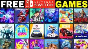 Top 30 Best FREE Games for Nintendo Switch 2024 | Best Free To Play Nintendo Switch Games