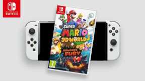 Super Mario 3D World + Bowser's Fury on Nintendo Switch OLED (Handheld)