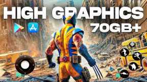 10 High Graphics BIGGEST Games for Android & iOS of 2024 | Top 10 Best Mobile Games of 2024