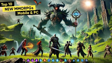 Top 10 New MMORPG Games on Android & iOS 2024