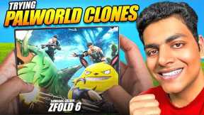 Testing PALWORLD *MOBILE CLONES* From Worst To Best 😱 | Games Like Palworld For Android | With Links