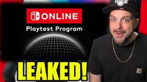 Nintendo Switch Online Playtest Has LEAKED And They Are PISSED!