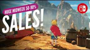 A HUGE Switch MIDWEEK Eshop Sale | 50% - 95% off these GREAT GAMES!