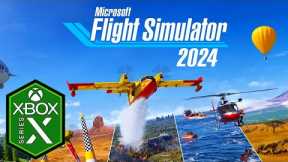 Microsoft Flight Simulator 2024 Xbox Series X Gameplay [Optimized] [120fps] [Xbox Game Pass]