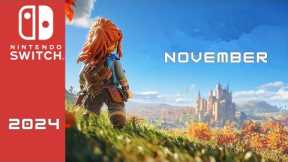 TOP 10 UPCOMING Switch Games of November 2024