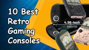 Top 10 Best Retro Gaming Consoles | Retro Game Console 2024