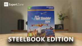 Unboxing Flight Simulator 2024 Premium Edition Steelbook