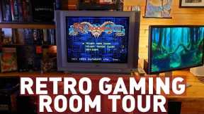 Retro Gaming Room Tour | Dual CRTs & Old Games!