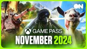 All The Great Games Are Coming To Xbox Game Pass in November 2024