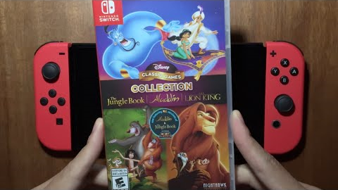 Disney Classic Games Collection (Game Card) Nintendo Switch OLED Gameplay