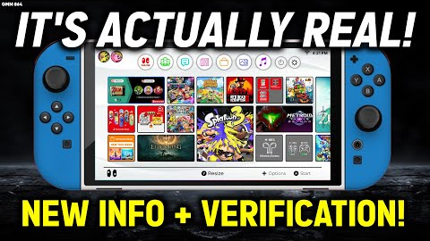 Nintendo Switch 2 Info VERIFICATION!! New Button Info + HIGH POWERED DOCK!