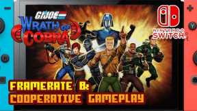 G.I. JOE: WRATH OF COBRA - (Nintendo Switch) - Framerate & Cooperative Gameplay