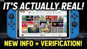 Nintendo Switch 2 Info VERIFICATION!! New Button Info + HIGH POWERED DOCK!