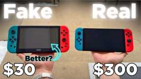 Fake Nintendo Switch BETTER Then the Real?? | Fake Nintendo Switch Vs Real