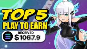 💸 Earn While You Play! Top 5 Play To Earn Games on Solana (January 2025)