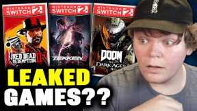 Major Retailers Are Leaking Switch 2 Games Now...